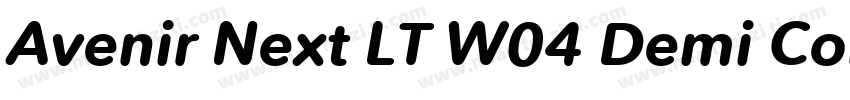 Avenir Next LT W04 Demi Cond字体转换